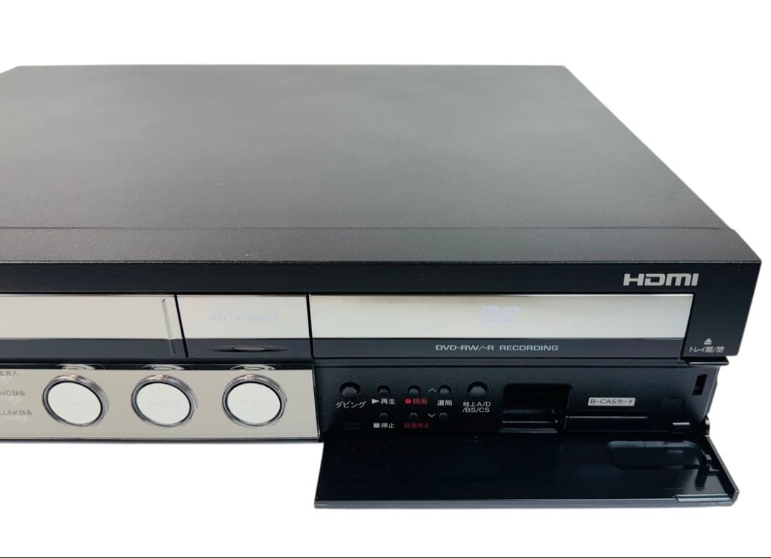 シャープ 地デジ対応 HDD内蔵 VHS一体型DVDレコーダー DV-ACV52