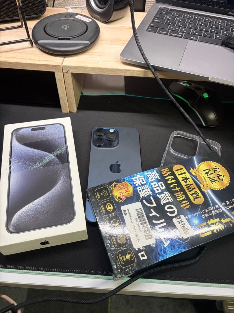 Apple iPhone15promax 512GB大容量！シャッター音なし