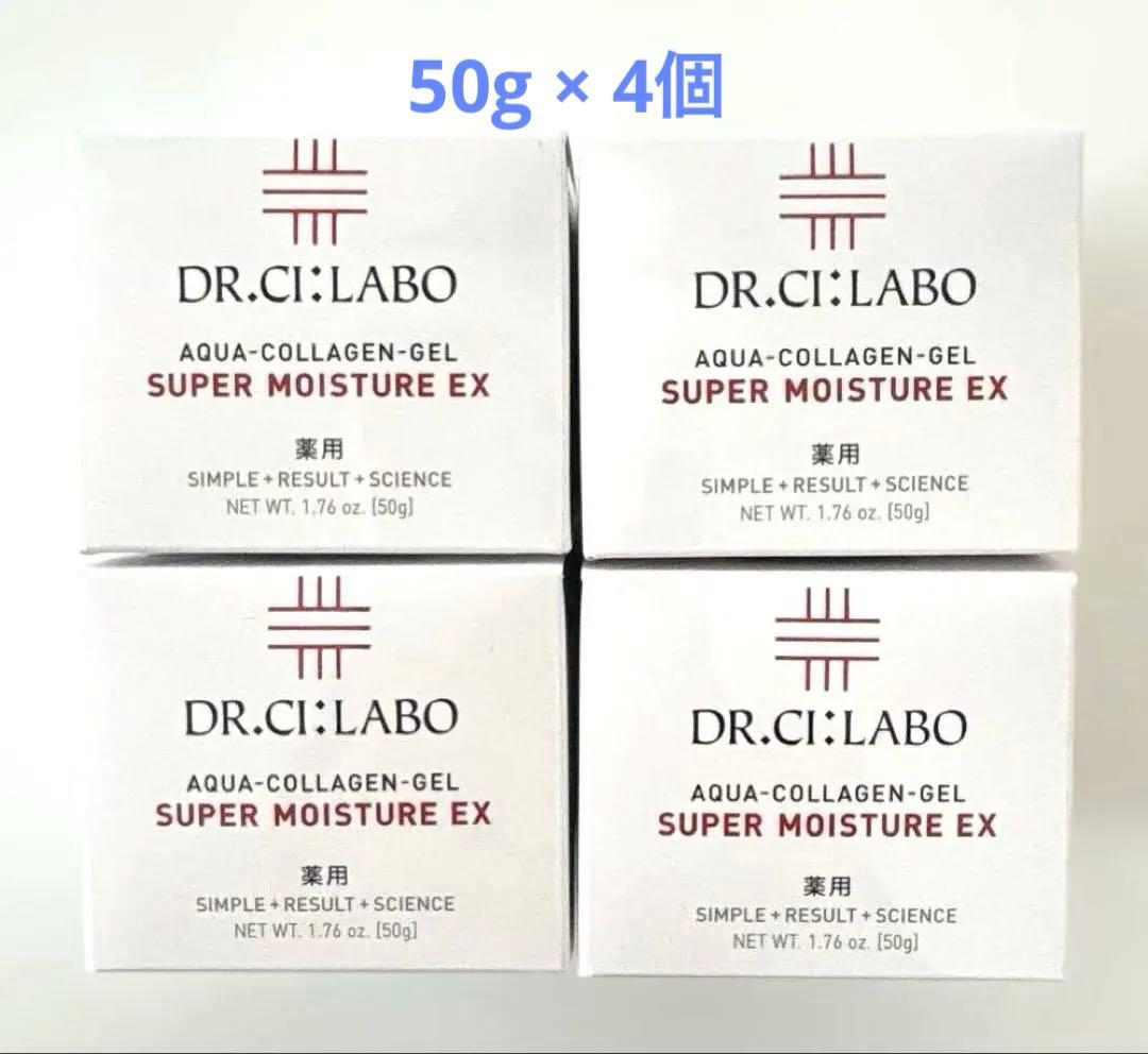 ドクターシーラボ 薬用 アクアコラーゲンゲル スーパーモイスチャーEX50g×4