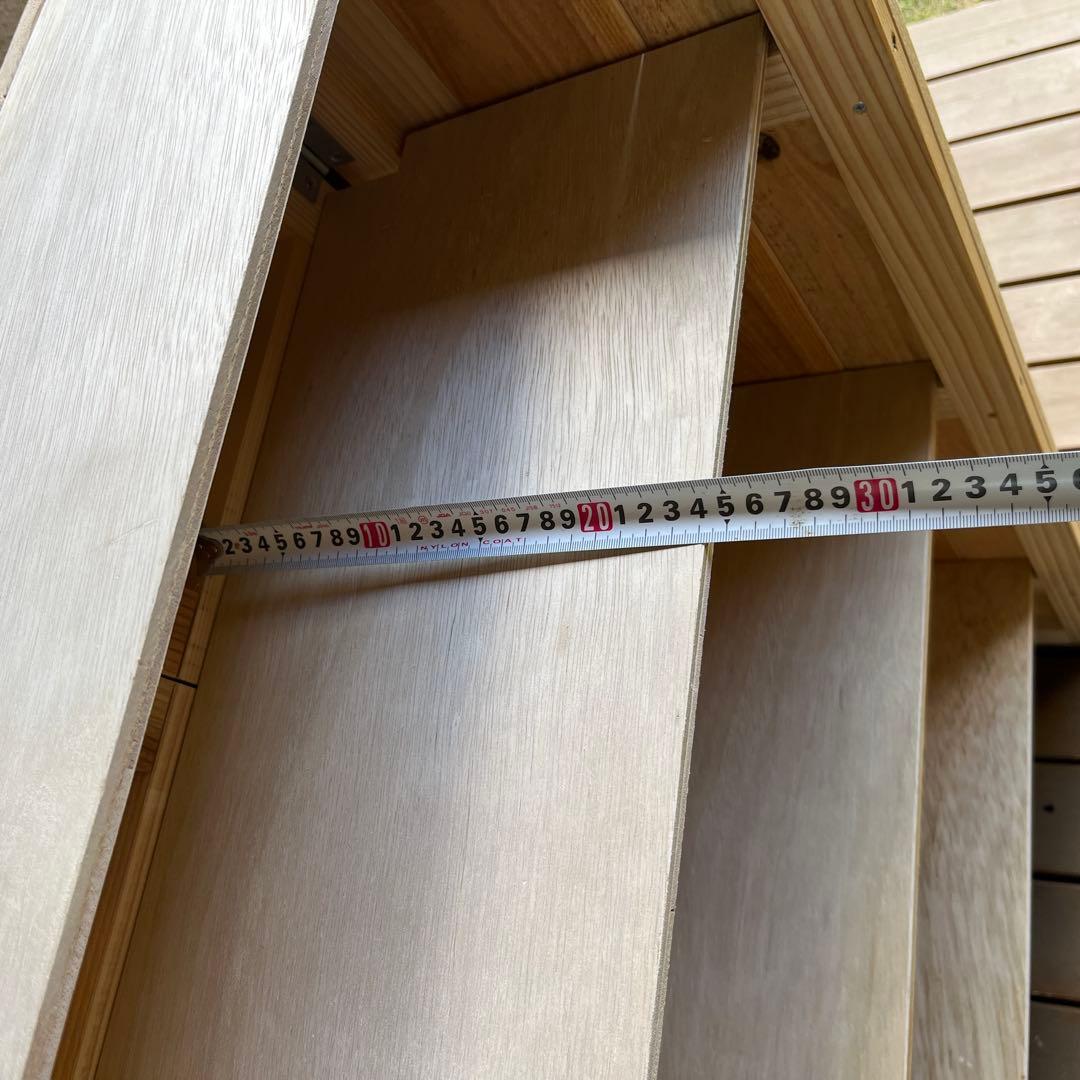 折りたためるレジカウンター　イベント用　無塗装