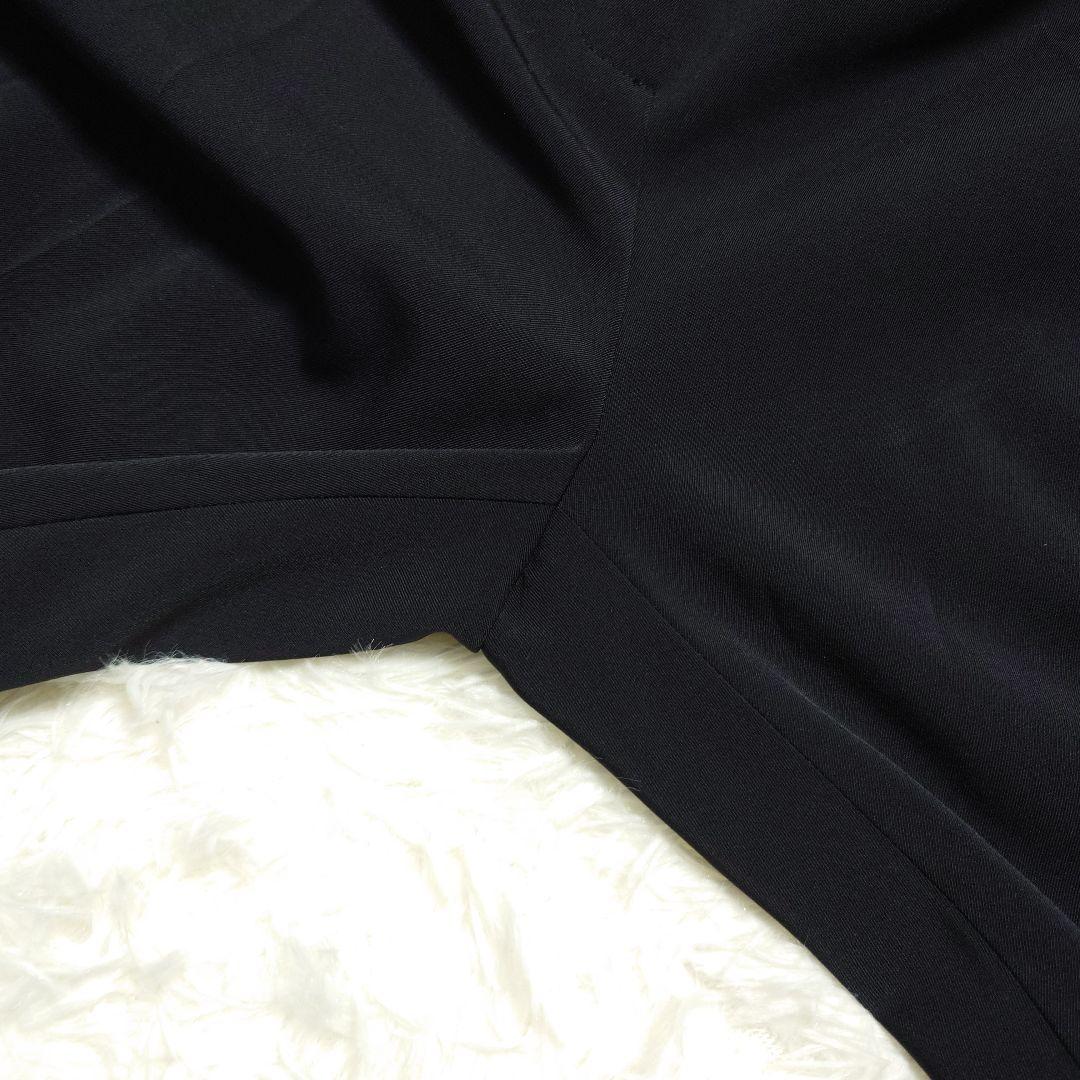 ✩美品✩ icb スーツ セットアップ ノーカラージャケット パンツ ネイビー