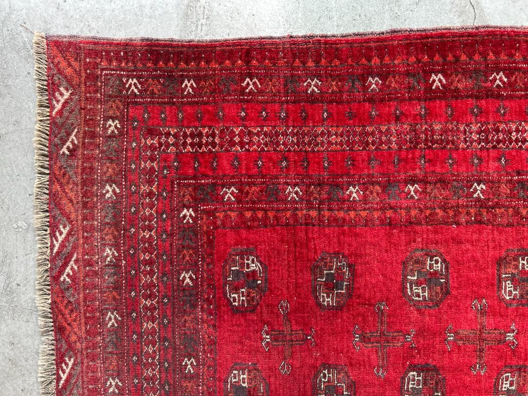 専用　2点セット【60's Vintage rug】188×102cm