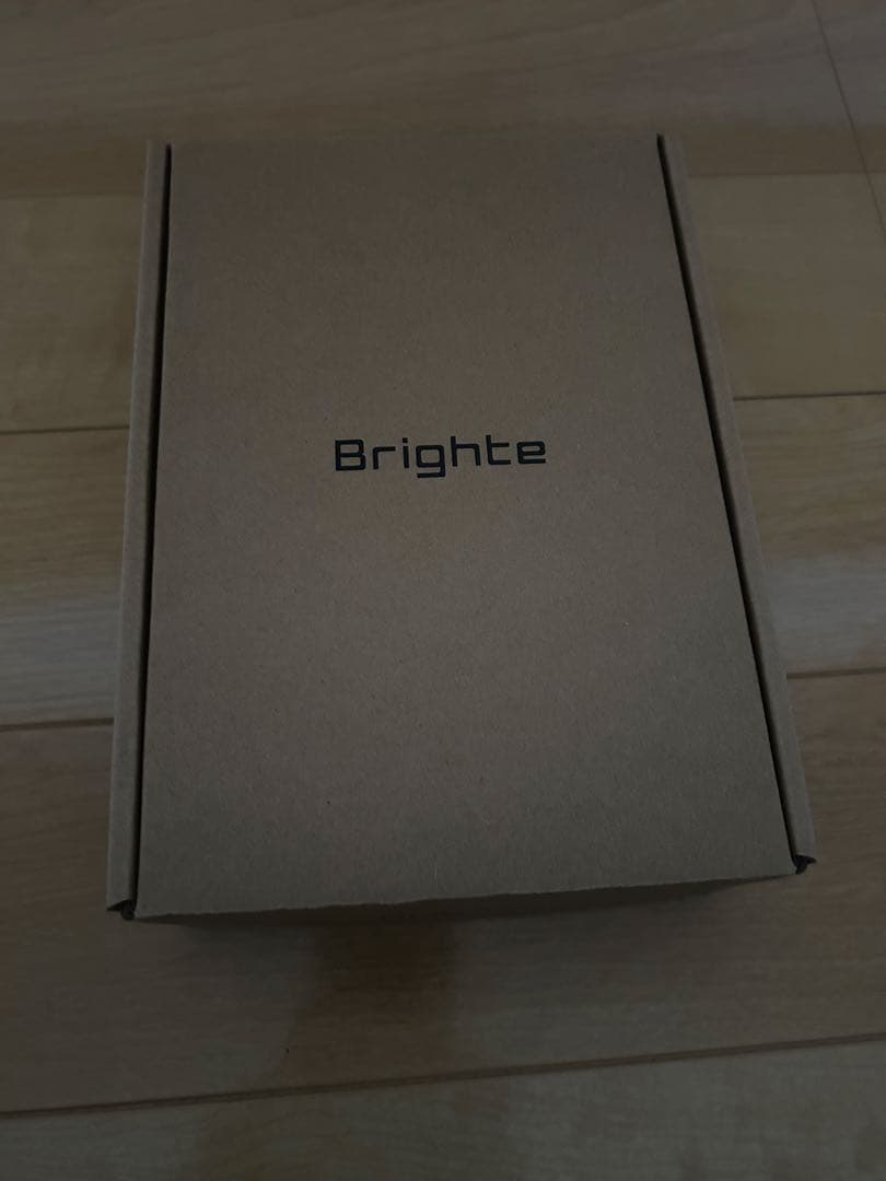 エレキブラシ　Brighte 美顔器 USB充電式 ブラック