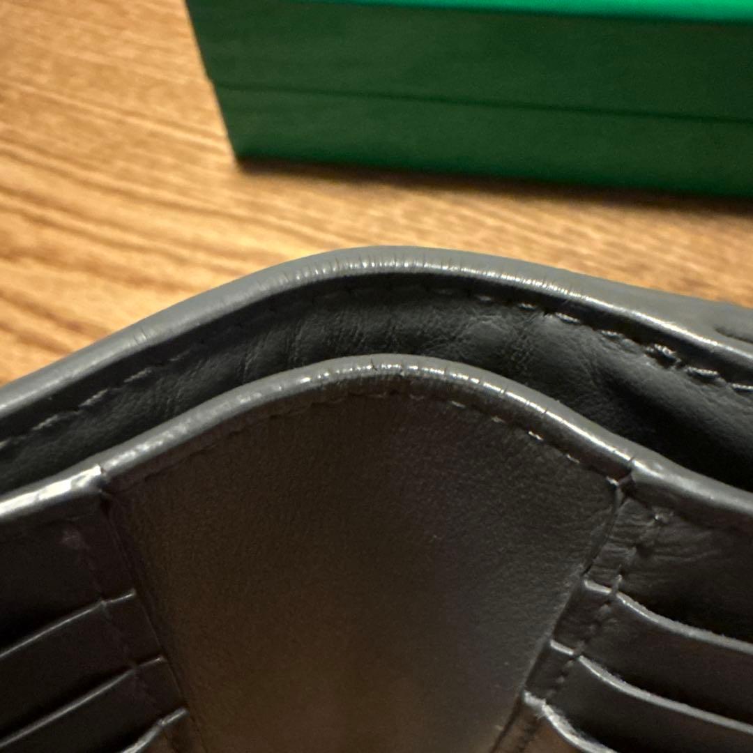 ボッテガヴェネタ　カセットスモール二つ折りウォレット　サンダー