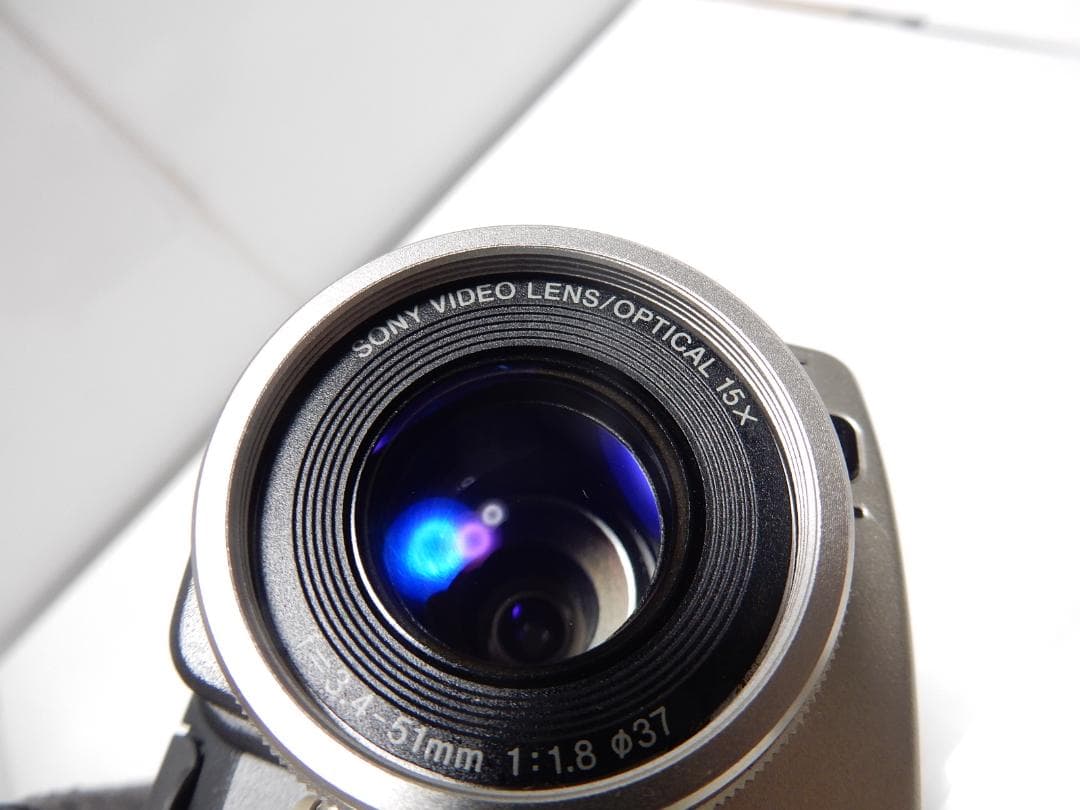 動作品　Mini DV　ソニーデジタルビデオカメラ　SONY DCR-TRV9