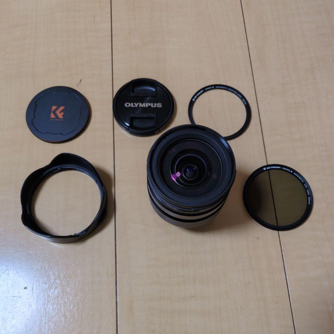 OLYMPUS 12-40mm f/2.8 レンズ + CPLフィルター