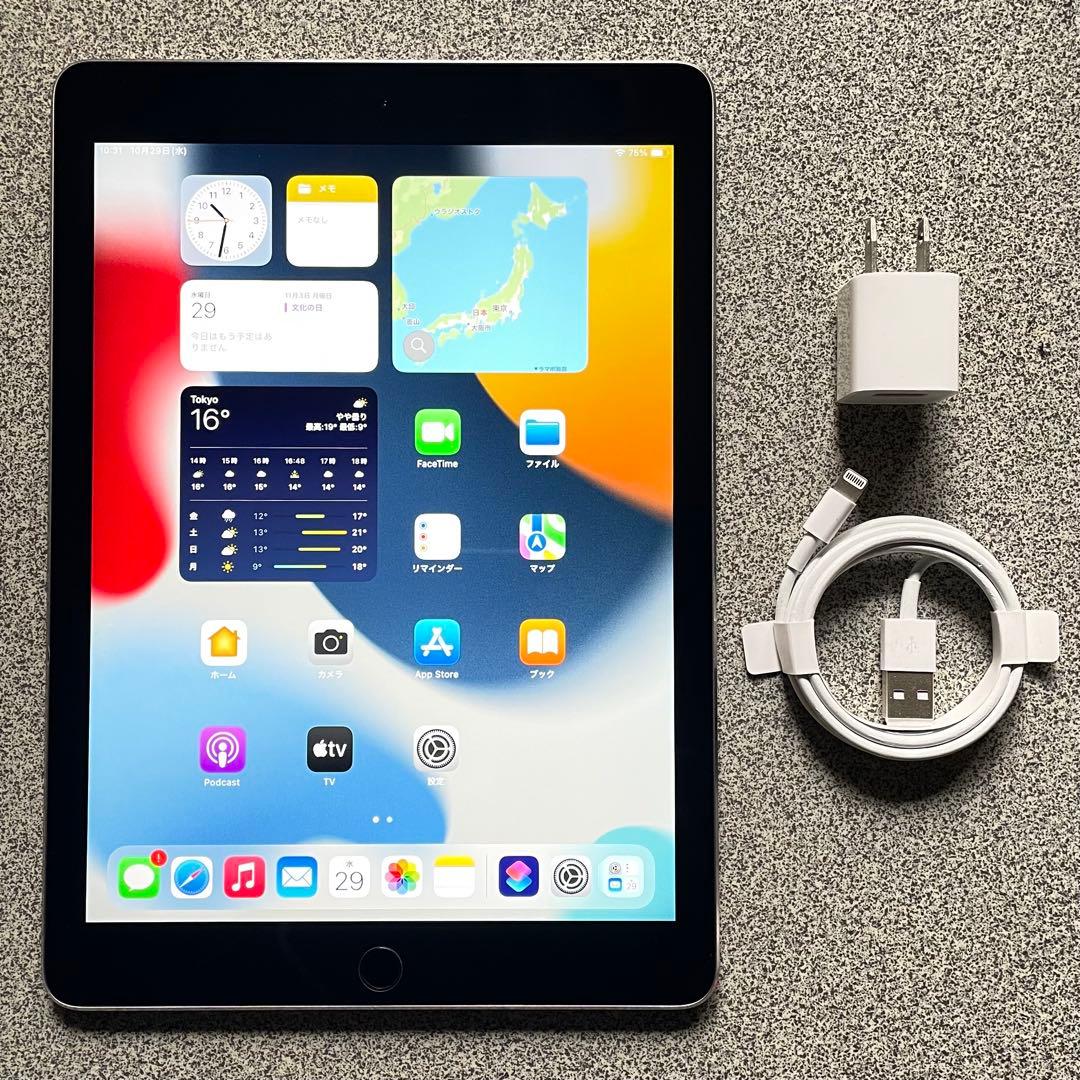 送無料F11 iPad Air 第2世代 スペースグレイ 128GB Wi-Fi