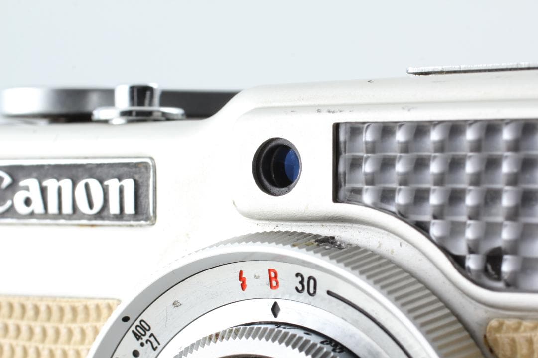 【整備済　並品】ベージュ Canon Demi 露出計不良 #1363