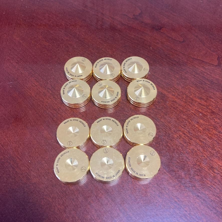 オーディオテクニカ　インシュレータAT6901BR/AT6902BR　セット