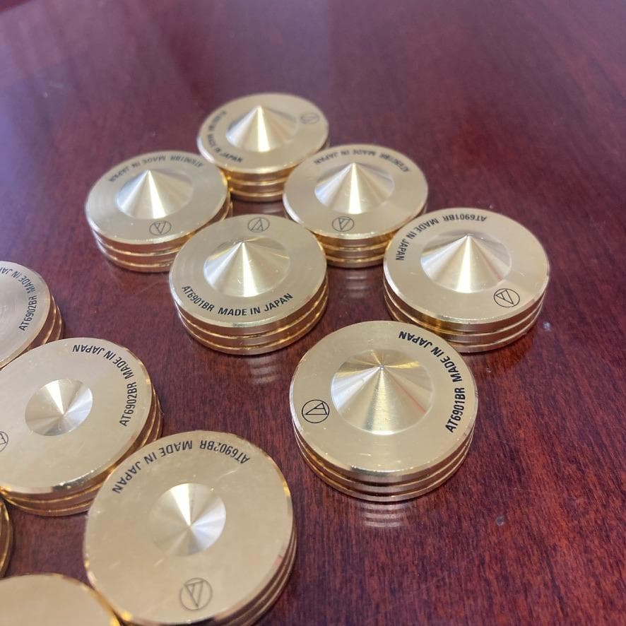 オーディオテクニカ　インシュレータAT6901BR/AT6902BR　セット