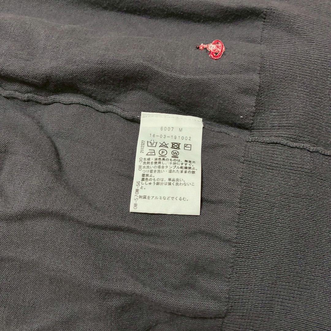 ヴィヴィアンウエストウッド レッドレーベル　オーブ刺繍　カーディガン　サイズ3