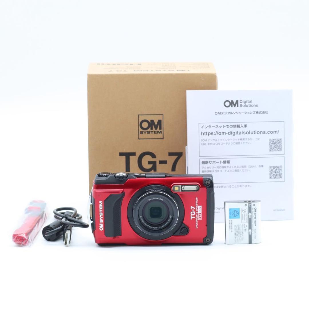 OM SYSTEM/オリンパス Tough TG-7 レッド