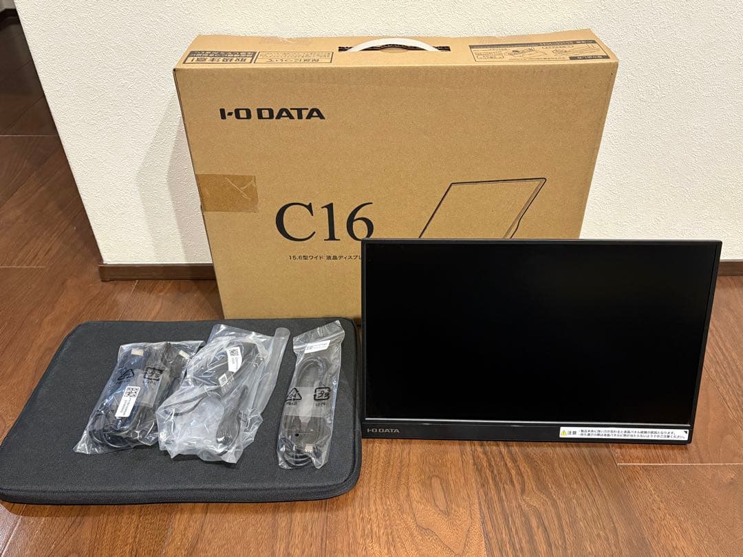 I-O DATA C16 ポータブルモニター 本体