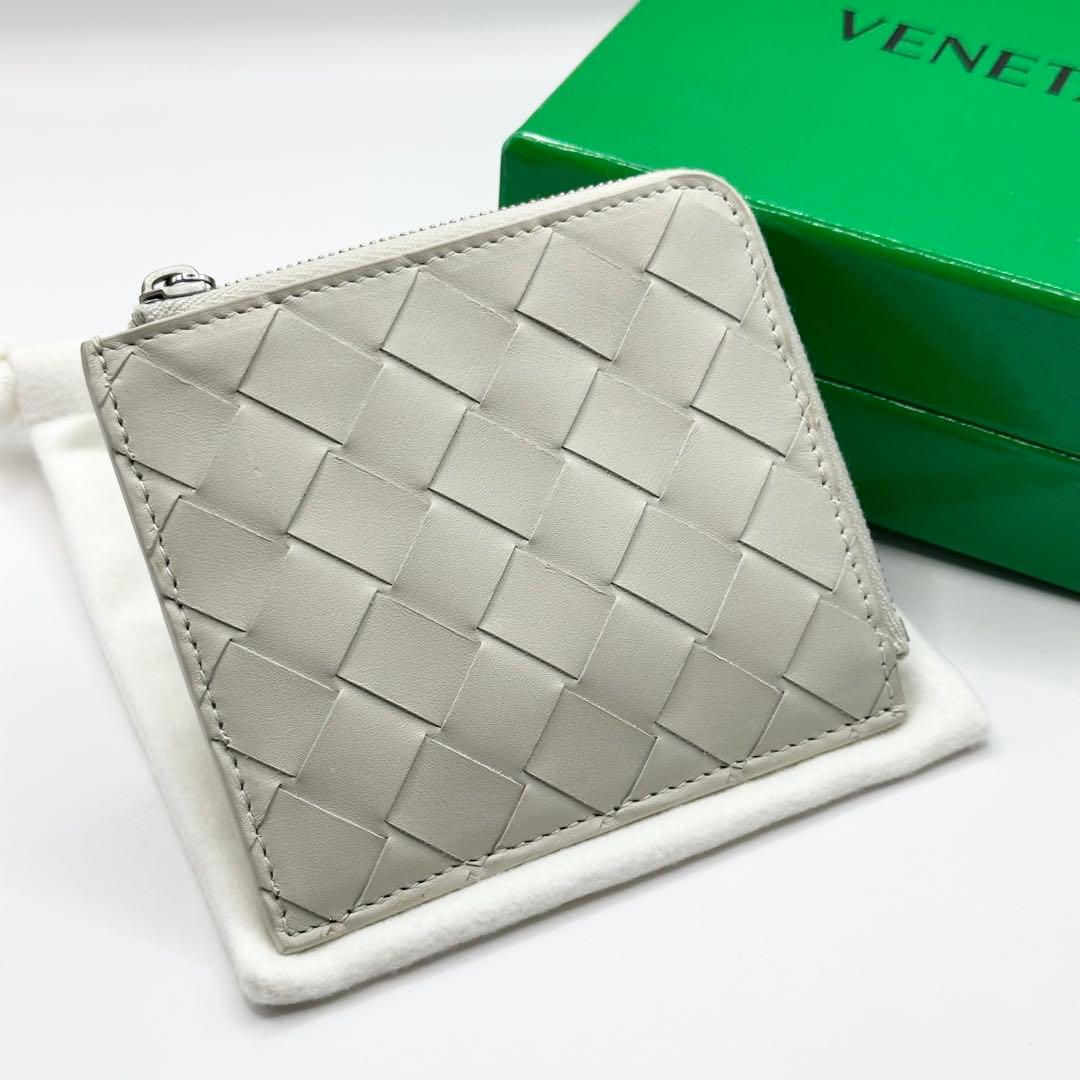 【新品未使用】BOTTEGA VENETA L字　ジップ　財布　ウォレット