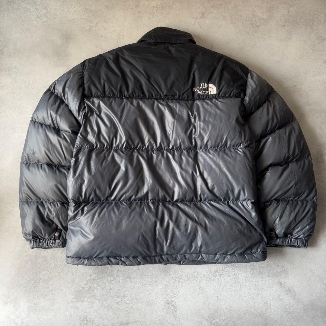S*a様 ノースフェイス ヌプシ ダウンジャケット Lサイズ 古着 グレー