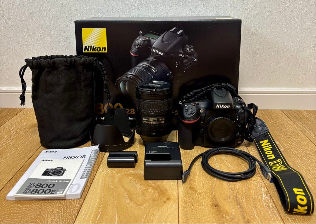 NIKON D800 28-300VR レンズキット