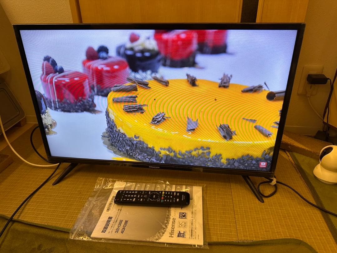 超美品！ハイセンス hisense 32型　テレビ 32H38E 2020年製