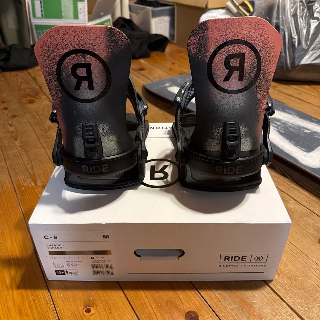 RIDE C-8 ビンディング Mサイズ ブラック/グラデーション
