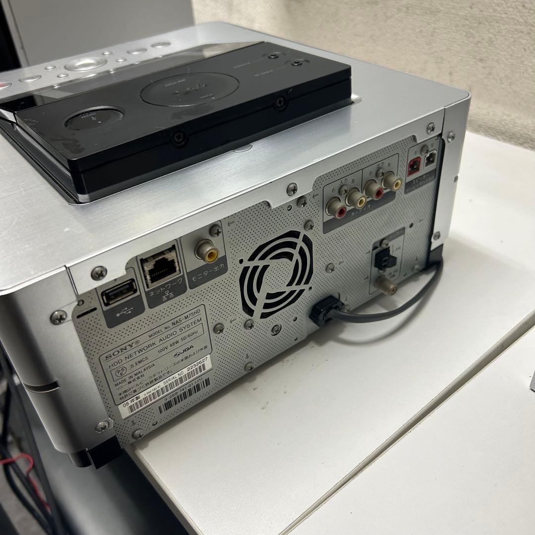 SONY ソニー HDDオーディオシステム NAS-M75HD ミニコンポ