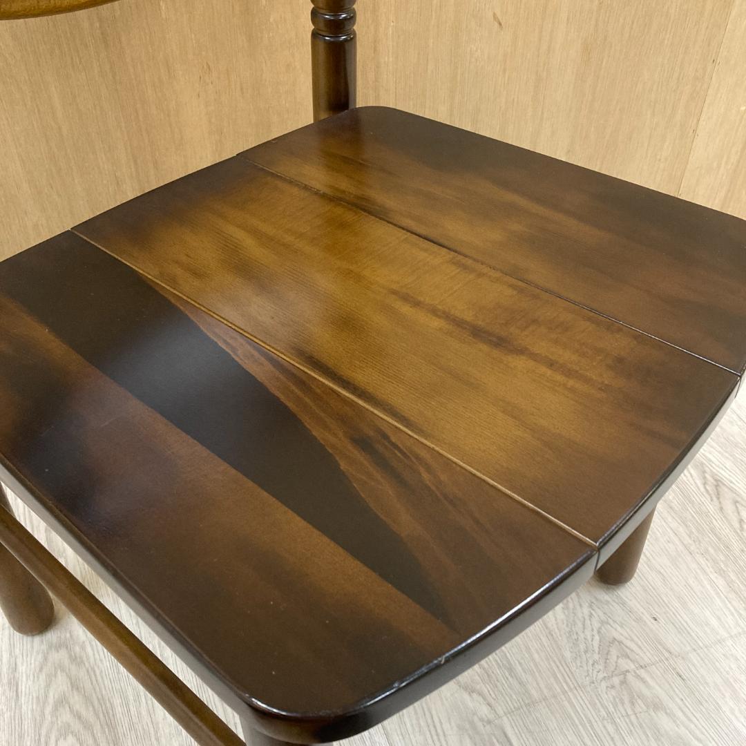 【カリモク】コロニアル　ダイニングチェア　ヴィンテージ