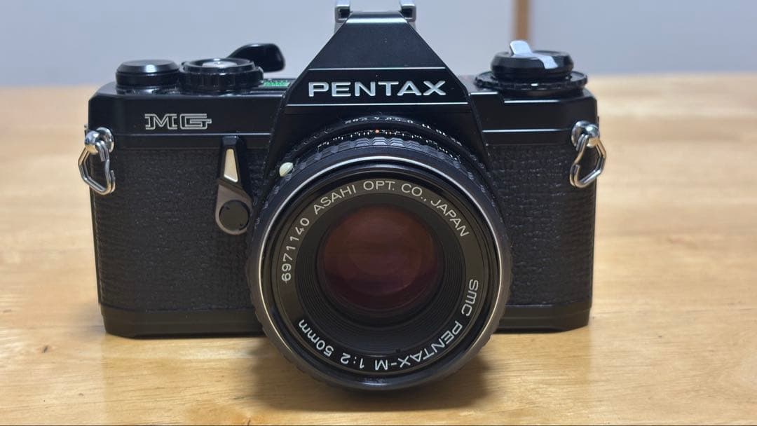 PENTAX MG SMC PENTAX 50mm f/2付き