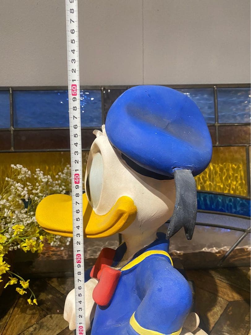 希少 Big ドナルドダック フィギュア 当時物 ディズニー アンティーク