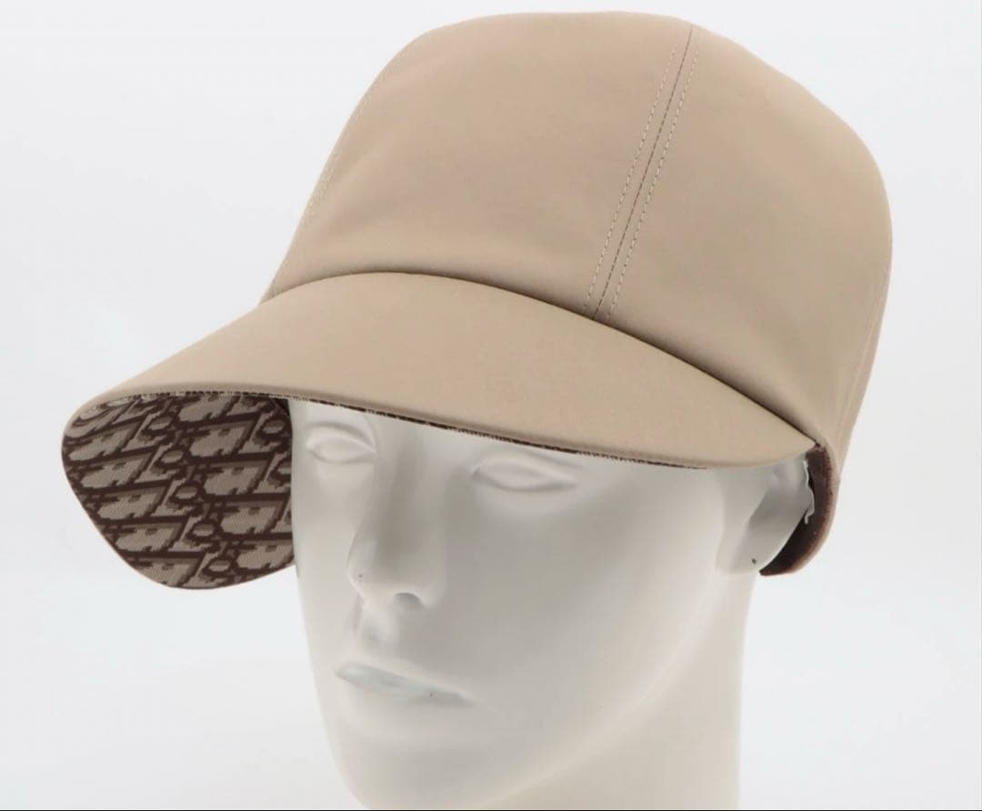 Christian Dior ベージュ キャップ 35DG0921A130