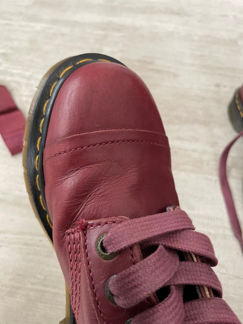 Dr.Martens ドクターマーチン ブーツ 箱有 チェリーレッド