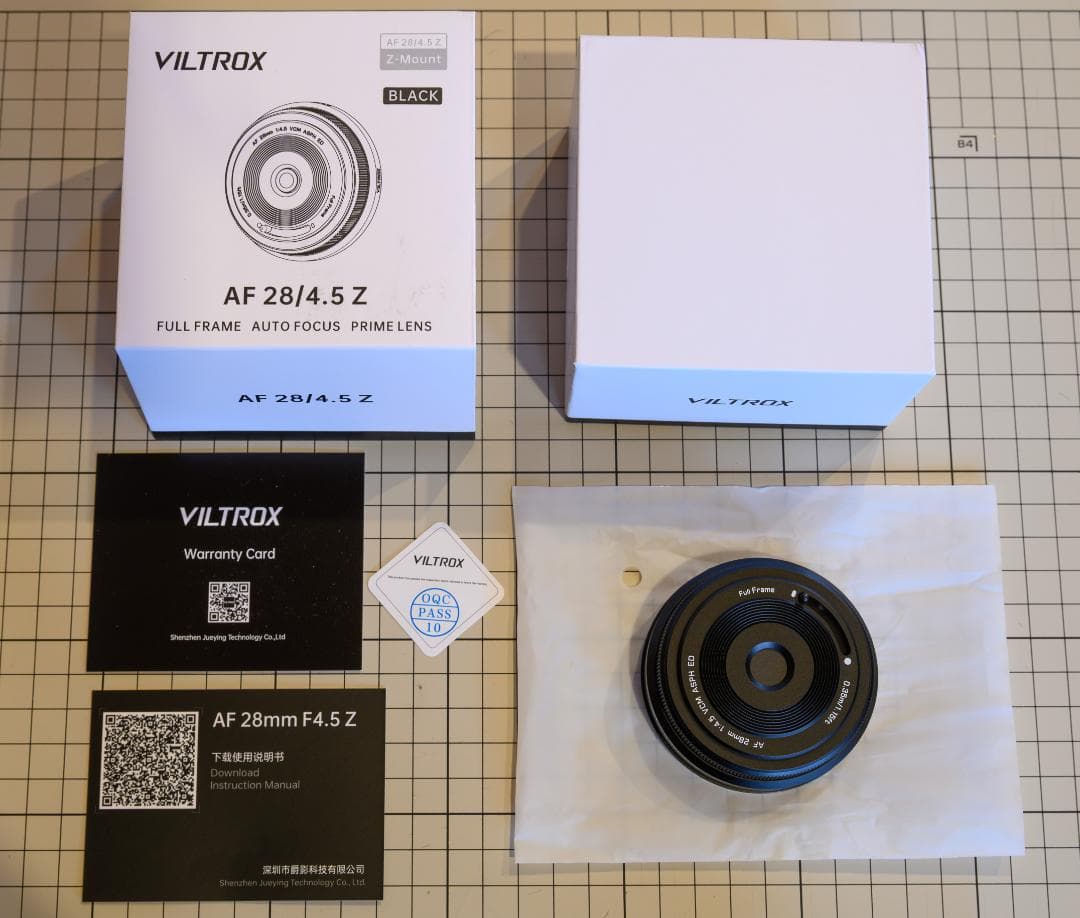 VILTROX AF 28mm F4.5 Nikon Zマウント