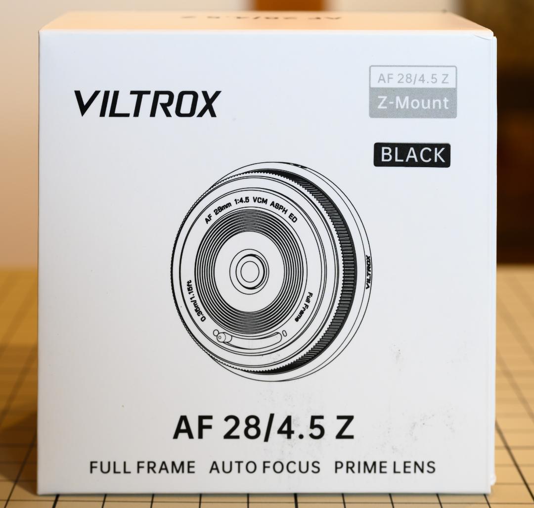 VILTROX AF 28mm F4.5 Nikon Zマウント