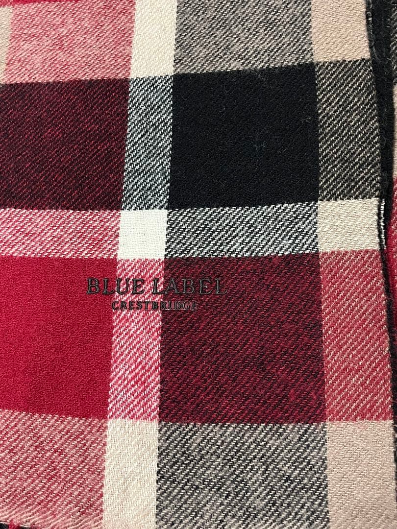 ブルーレーベルクレストブリッジショール（マフラー）