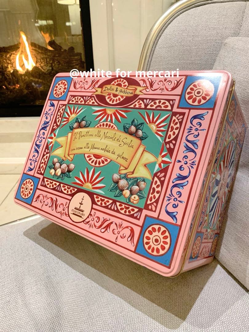 ドルガバ 限定品 パネットーネ缶プレゼント♡入手困難品