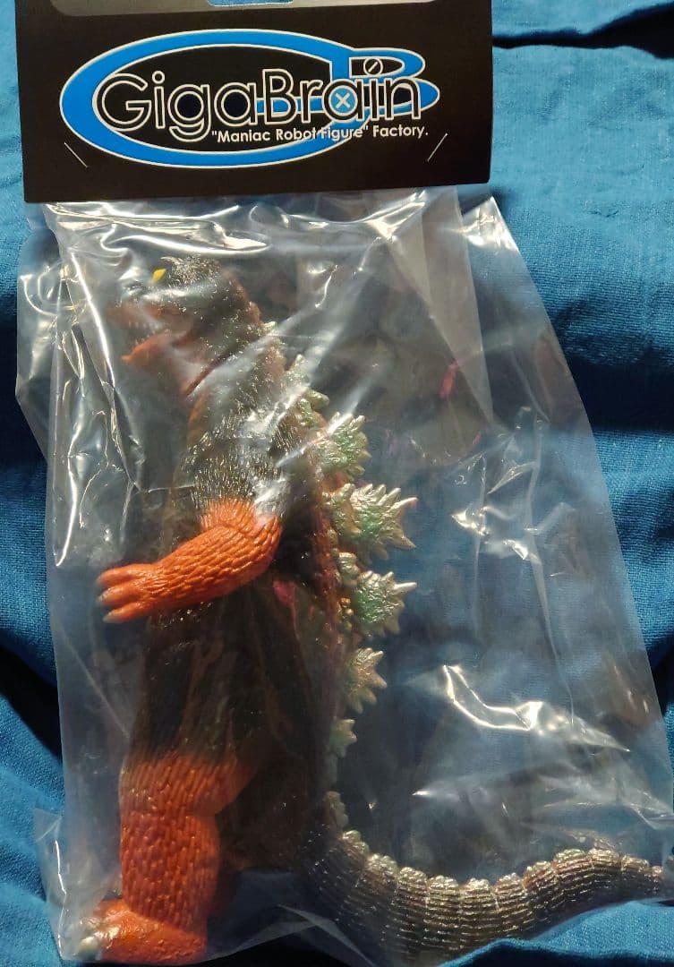 ワンフェス 限定 ギガブレイン ゴジラ ソフビ メディコムトイ ゴジラ