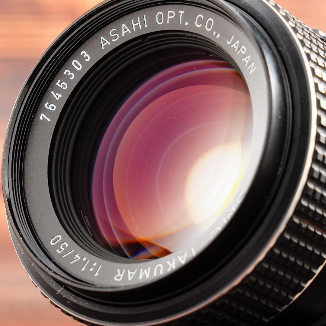 整備＆テスト済 Pentax SMC Takumar 50mm F1.4 837