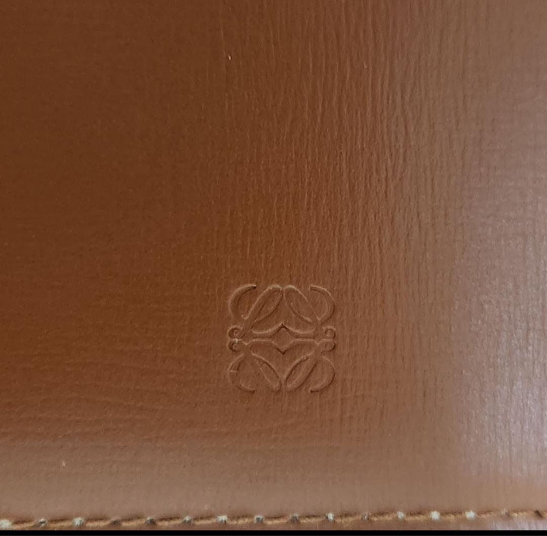 LOEWE ロエベ 長財布 アナグラム ブラウン ユニセックス