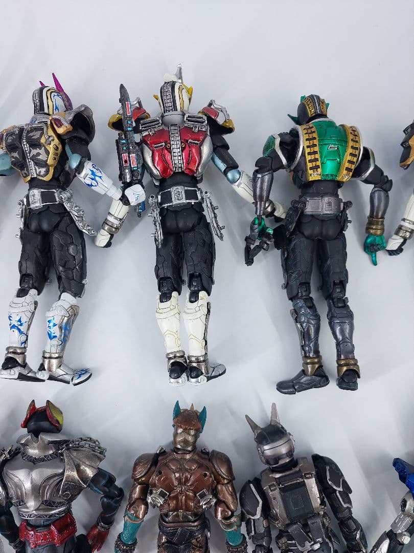S.I.C. 仮面ライダー フィギュア 10体セット まとめ売り 現状品