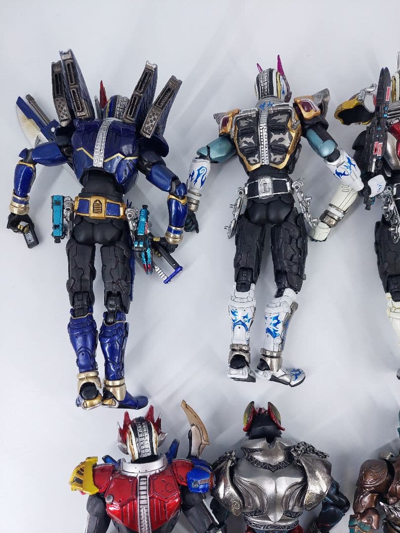 S.I.C. 仮面ライダー フィギュア 10体セット まとめ売り 現状品