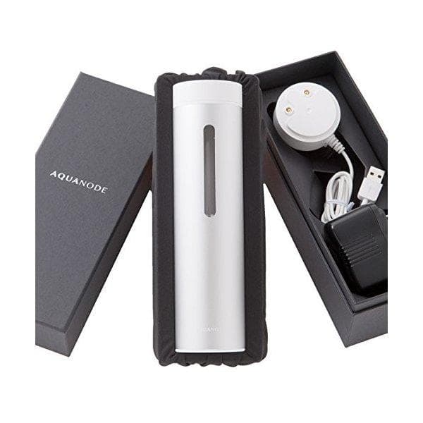 cado 水素水生成器 (AQUANODE)水素水ハンディボトル シルバー