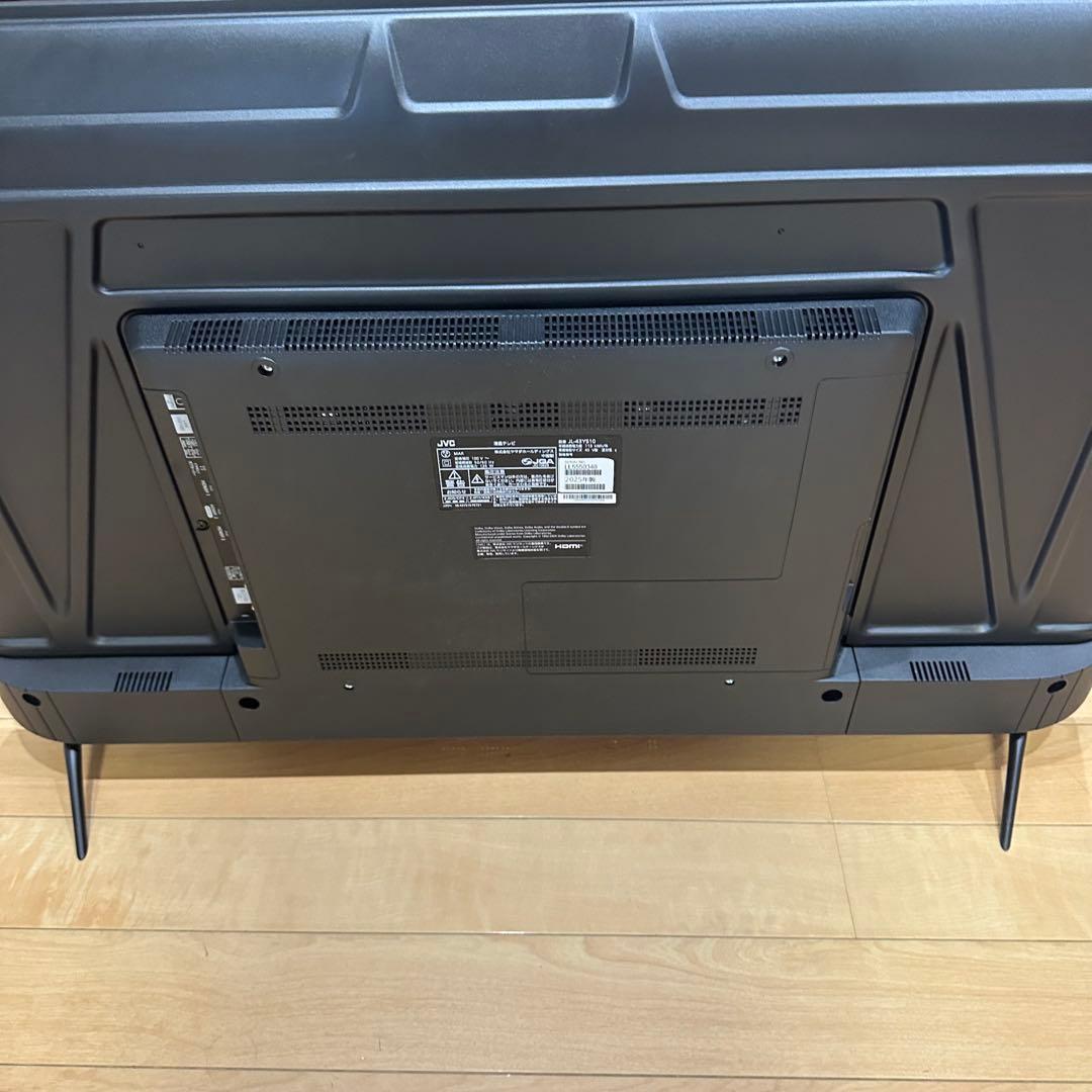 ① JVC 43V型 4K 液晶テレビ JL-43YS10 25年製