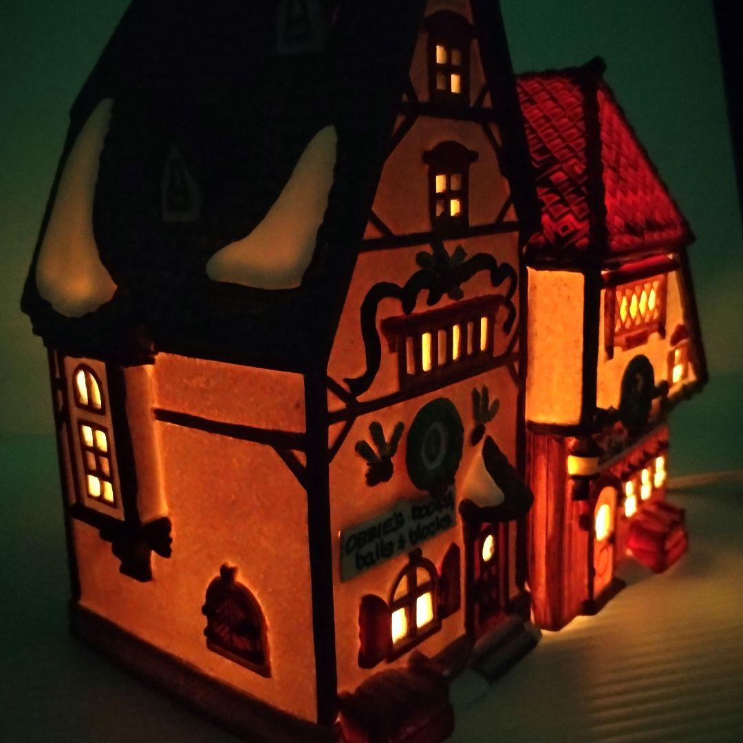 クリスマス ハウス ライト オブジェ クリスマス飾り Department56