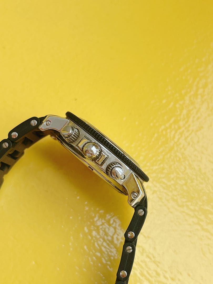 HERMES クロノグラフ クリッパーダイバー クォーツ 腕時計 CL2.315