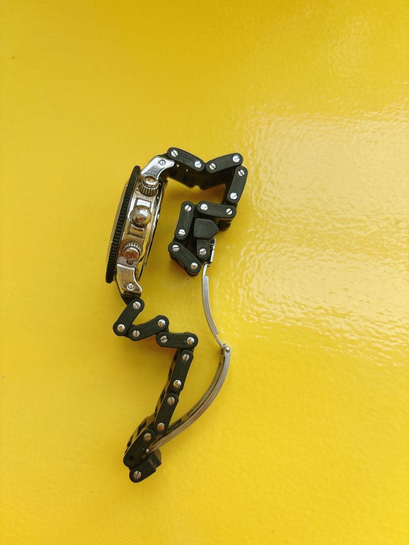 HERMES クロノグラフ クリッパーダイバー クォーツ 腕時計 CL2.315