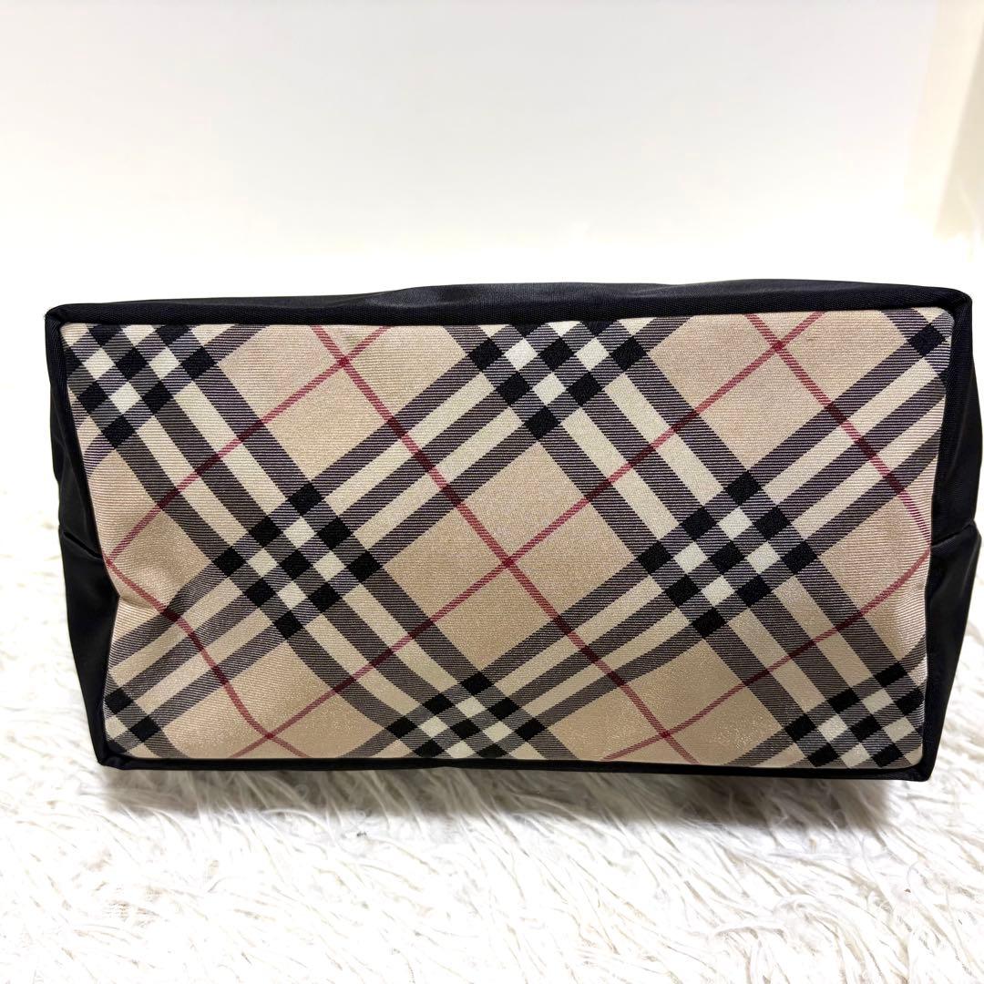 ✨美品✨BURBERRY バーバリー　ハンドバッグ　ミニトート　黒