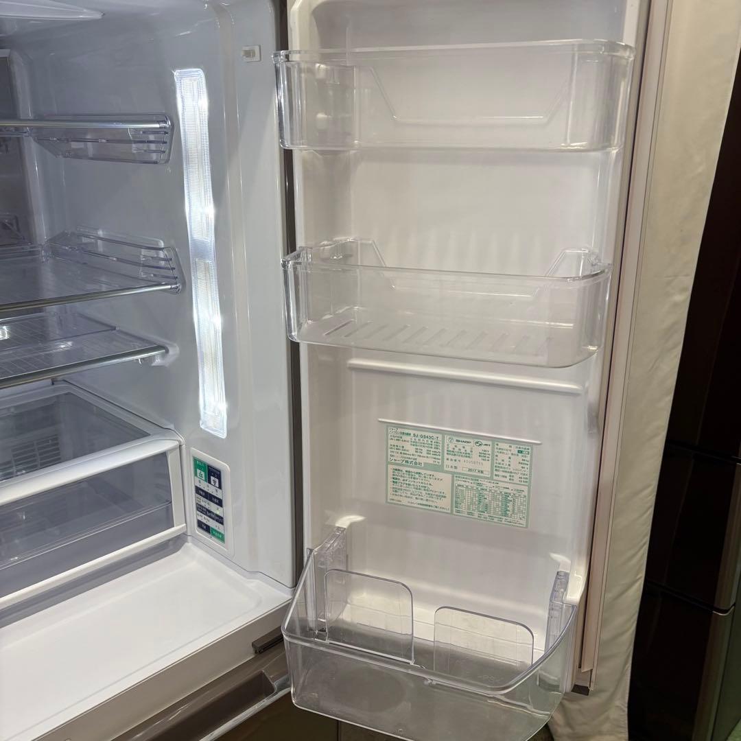 ★140　冷蔵庫　シャープ　大型　400ℓ〜500ℓ　観音開き　安い　設置無料