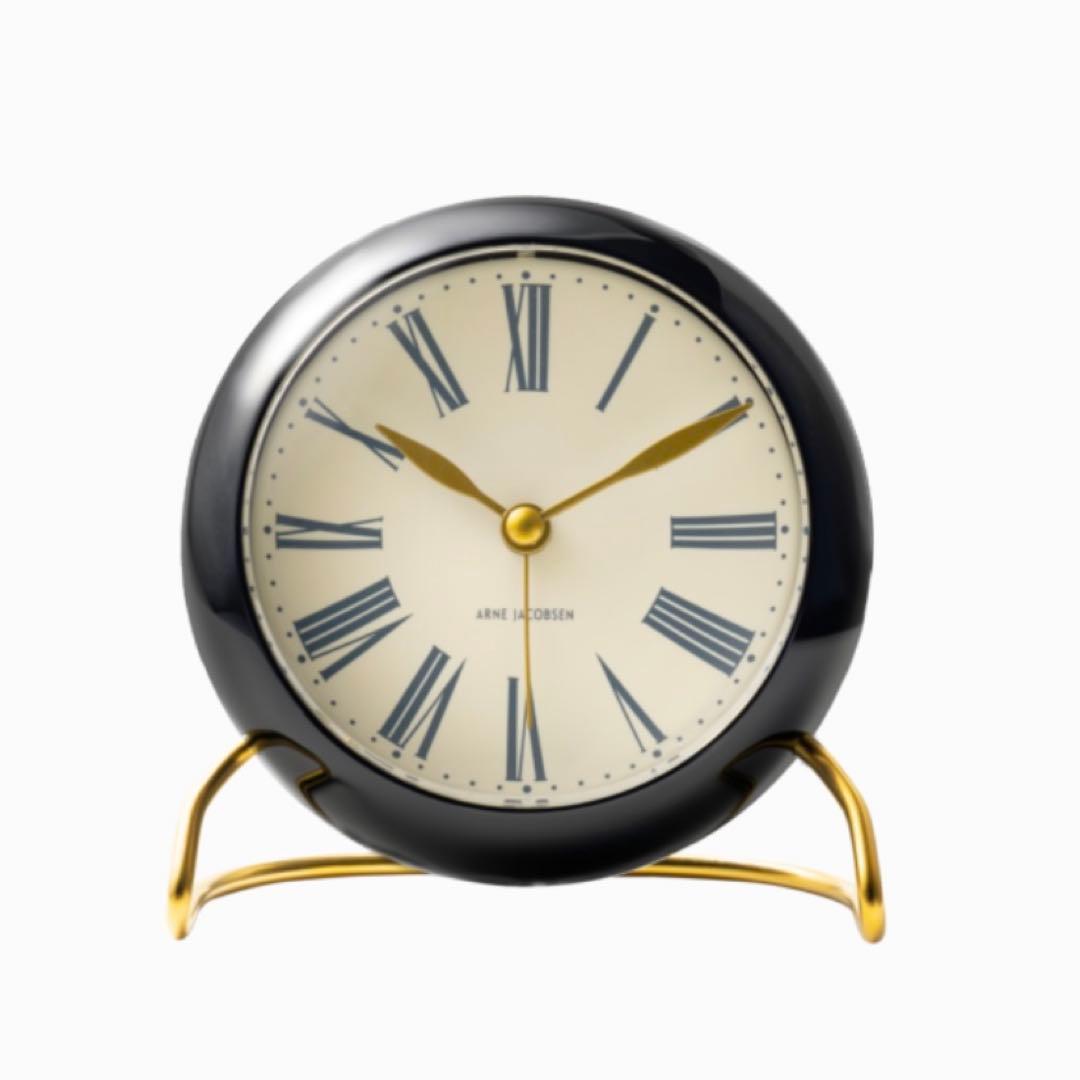 【限定】 ARNE JACOBSENテーブルクロック ROMAN CLASSIC