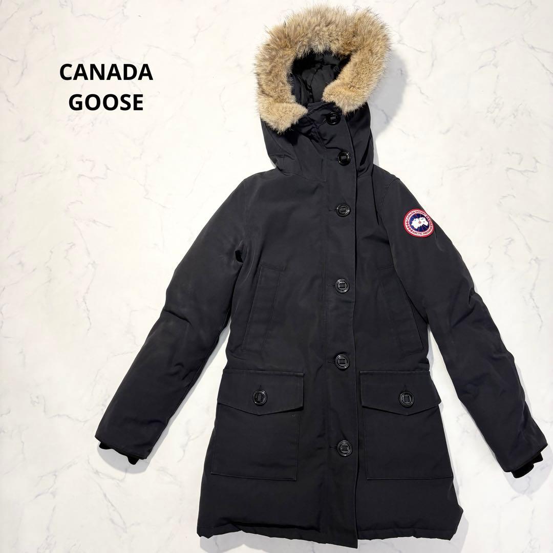 【極美品】 カナダグース　ブロンテ　ダウン　ネイビー
