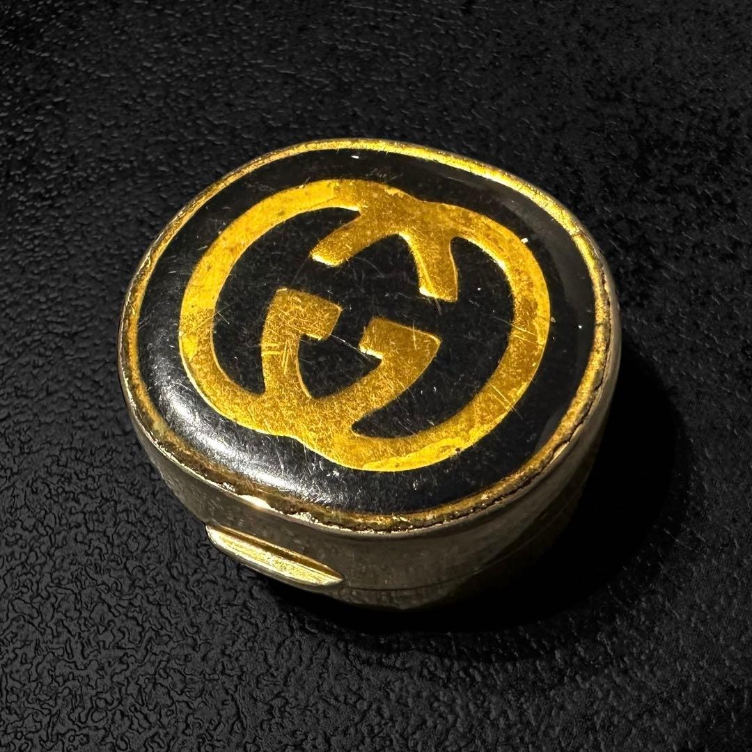 GUCCI ピルケース ヴィンテージ　オールドグッチ インターロッキング