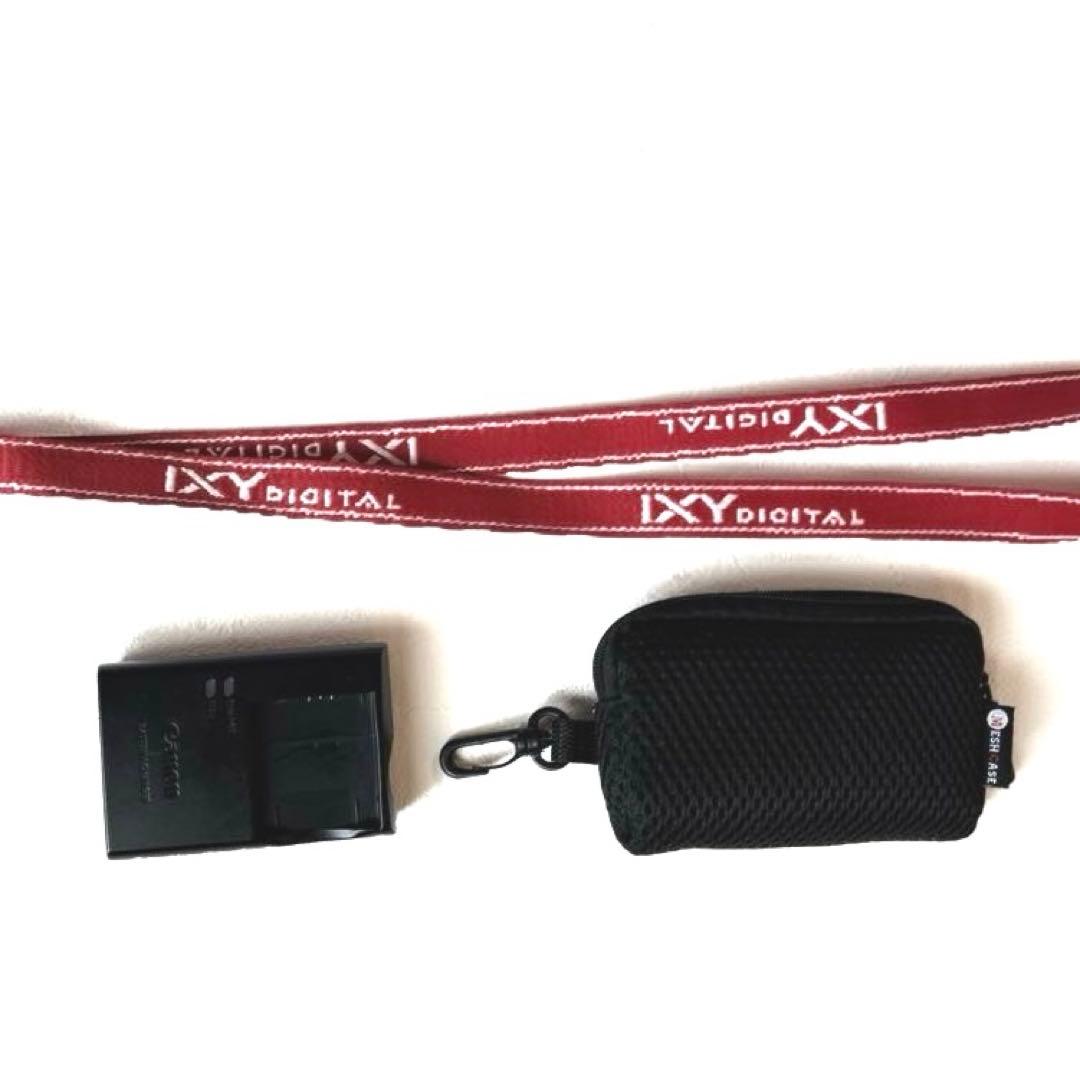 中古品　Canon キャノンIXY 130 コンパクトデジタルカメラ　レッド