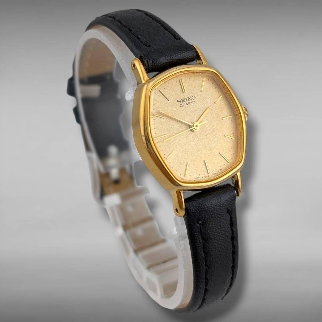 【新品電池/ベルト・稼働】セイコー 5421-5050 オクタゴン ゴールド