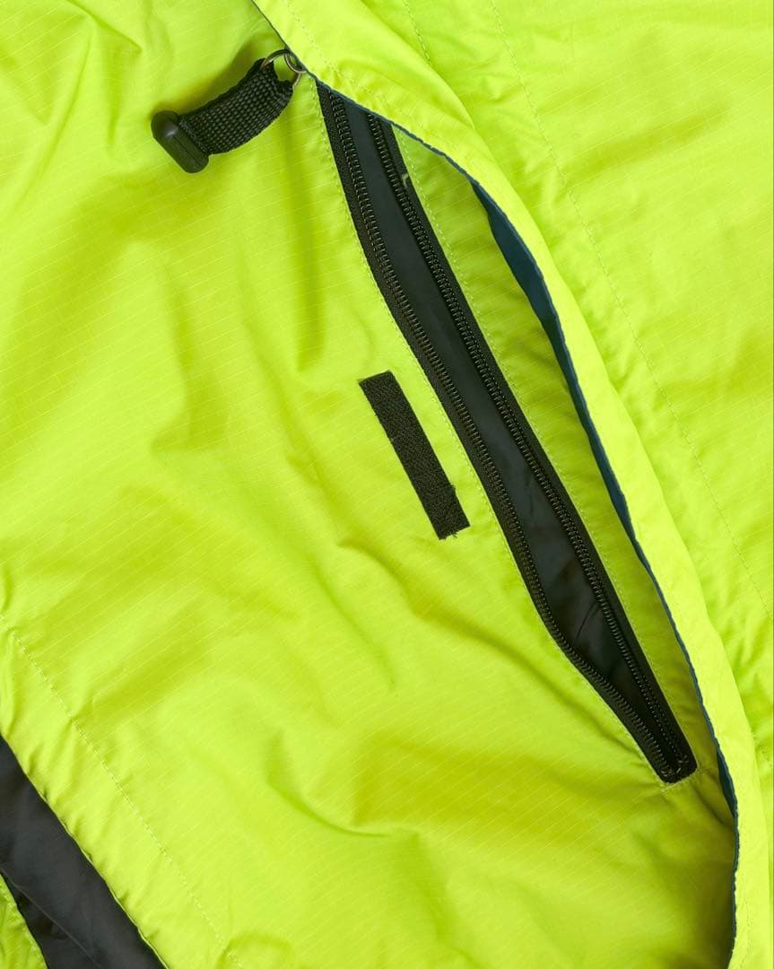 90s Nike ACG ライムグリーン蛍光色アウターＬプルオーバータイプ